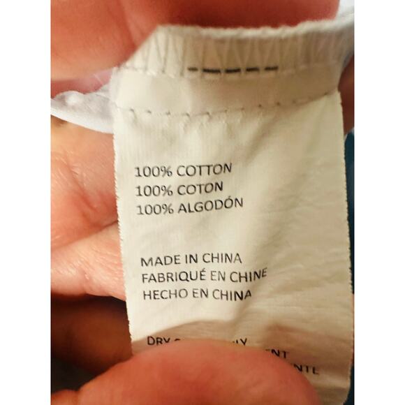 DEREK LAM X RTR Light Blue 100% Cotton Hourglass Cap Sleeve Tiered Dress Size 46 - Picture 9 of 12